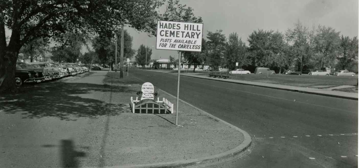 Display as part of Fire Prevention Program, 1953